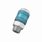 РАЗЪЕМ "мама" EURO быстросъемный - наружняя резьба FER-RO   1