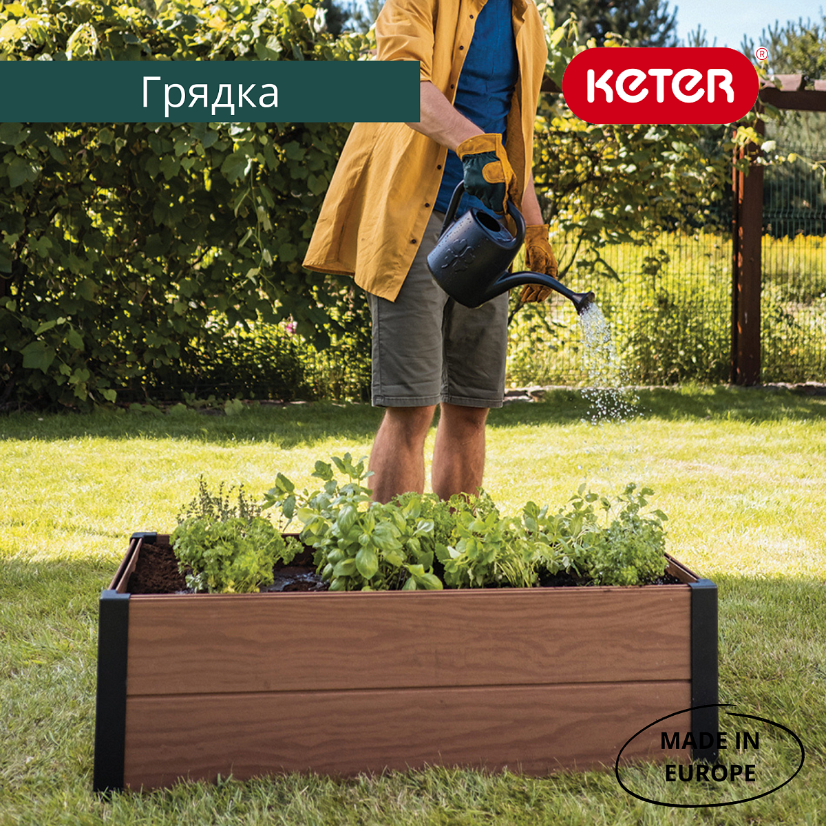 Кашпо-Грядка для растений MAPLE TROUGH