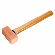 Молоток медный с деревянной рукояткой, 800 г Garwin  GHT-HW0800C  3