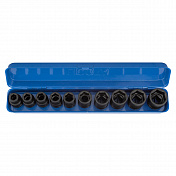 Набор ударных головок 1/2" 10пр., 10-24 мм Licota  ASA-40008 1