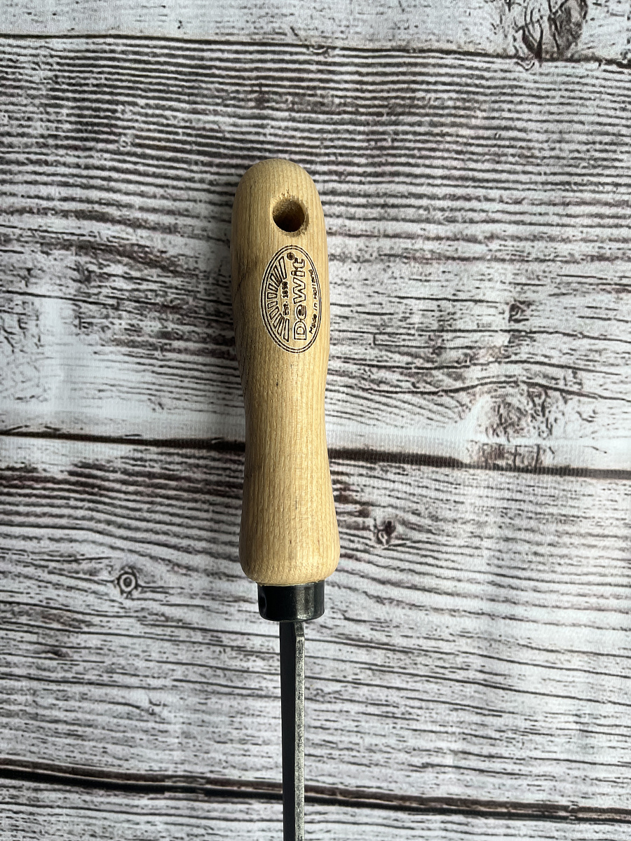 Корейская ручная мотыжка для правшей, рукоятка из ясеня 140мм