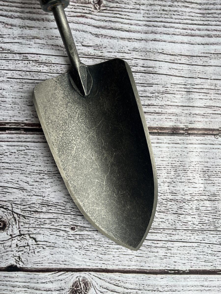 Совок садовый, посадочный, с кованым полотном