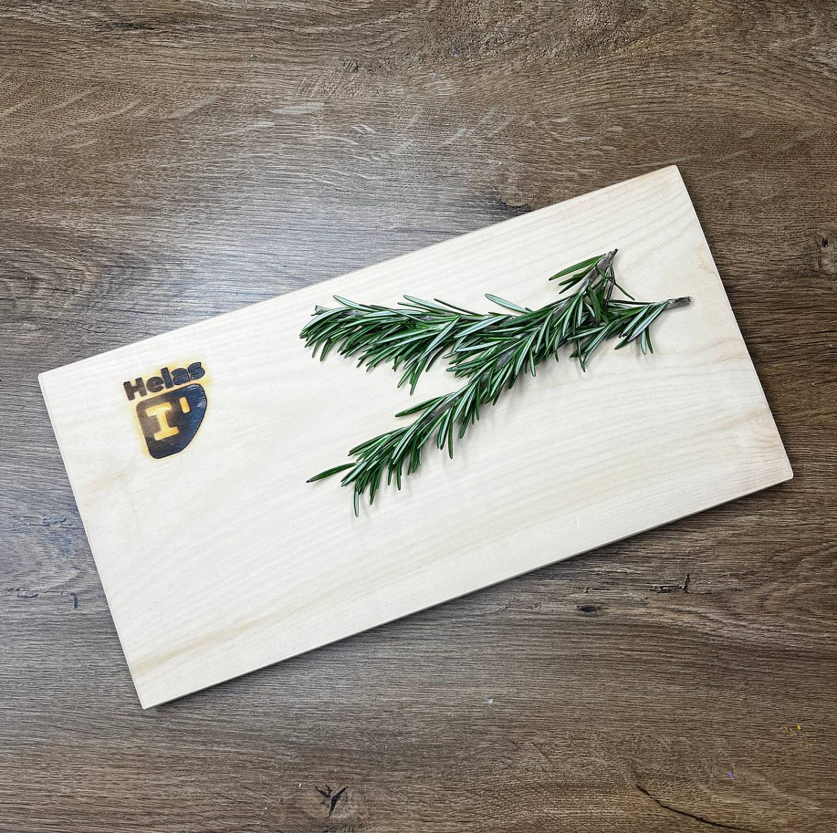 Кедровая доска для копчения Helas 370х190 мм. (1 шт)