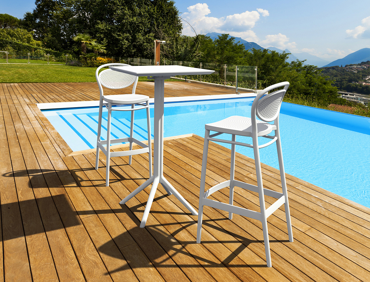 Стол пластиковый барный складной Sky Folding Bar Table