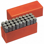 Набор клейм буквы 6 мм CrMo