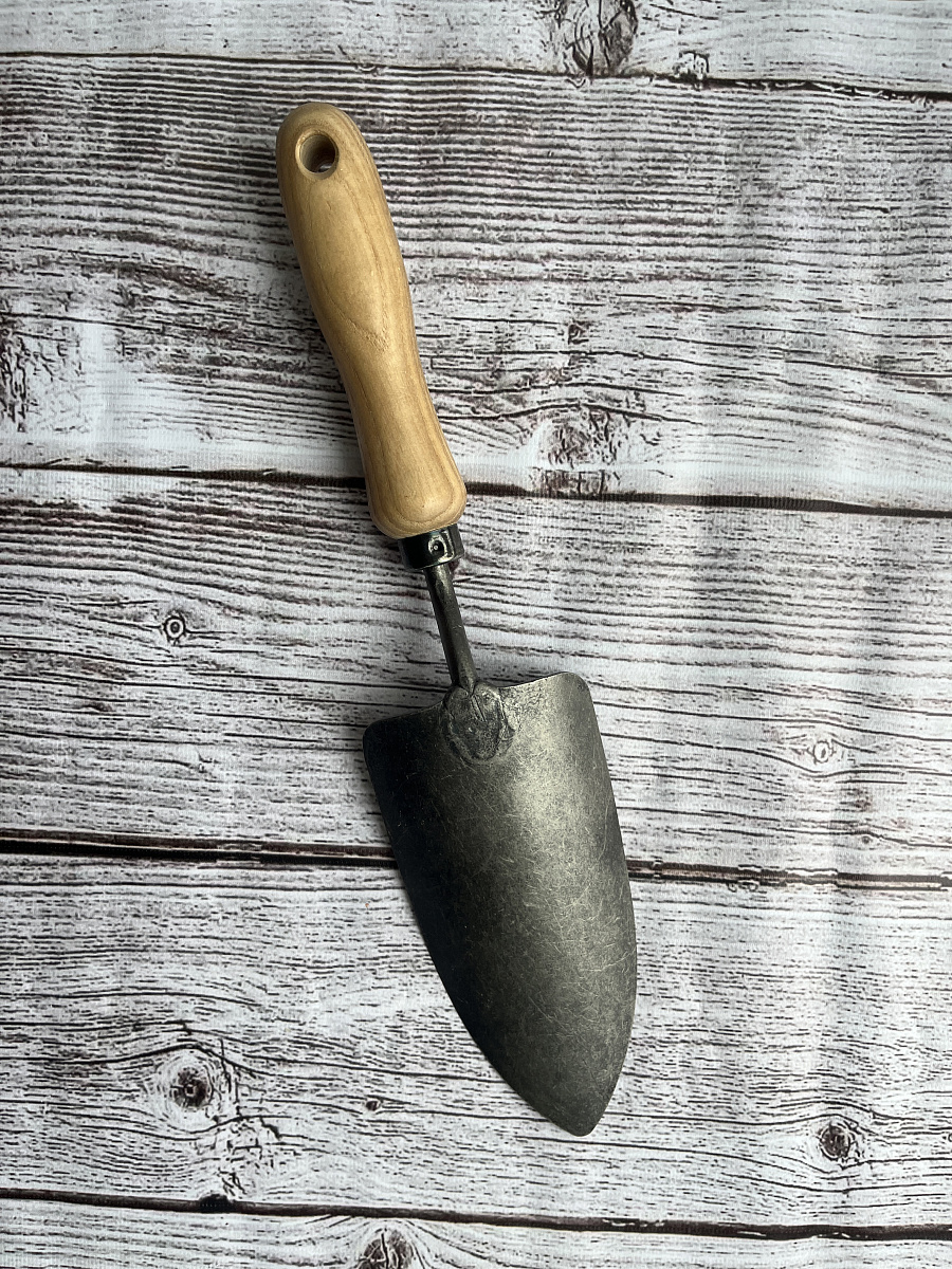 Совок садовый, посадочный, с кованым полотном