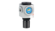 Регулятор давления с гайкой и манометром 1/2 TPC Pneumatics  PR4-G04BG