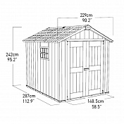 Сарай пластиковый Oakland 759 Keter  230390 3