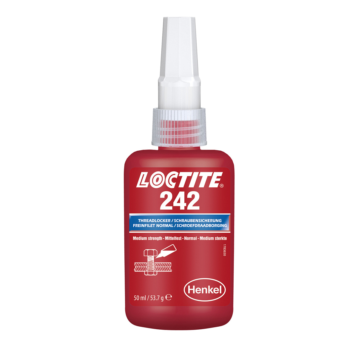 Loctite 242 50мл Резьбовой фиксатор средней прочности