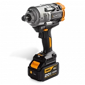  Гайковерт ударный аккумуляторный RUNTEC PRO 3/4", 20В, 2*6Ач, 1600Нм Runtec  RT-IW1600
