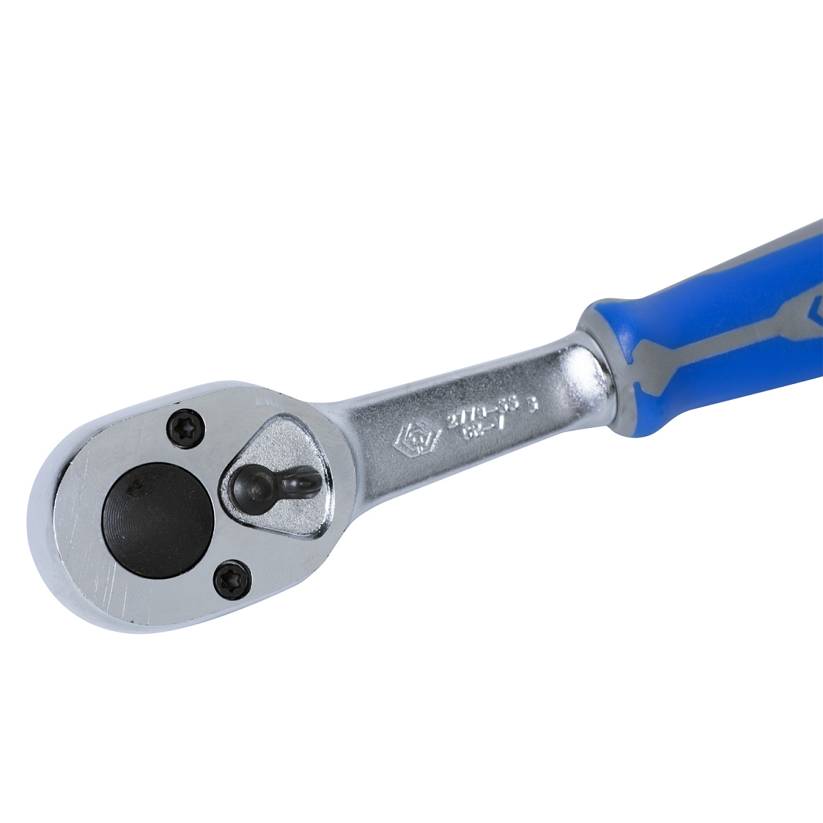 Трещотка 1/4",140 мм, 24 зубца, флажковая, фиксатор