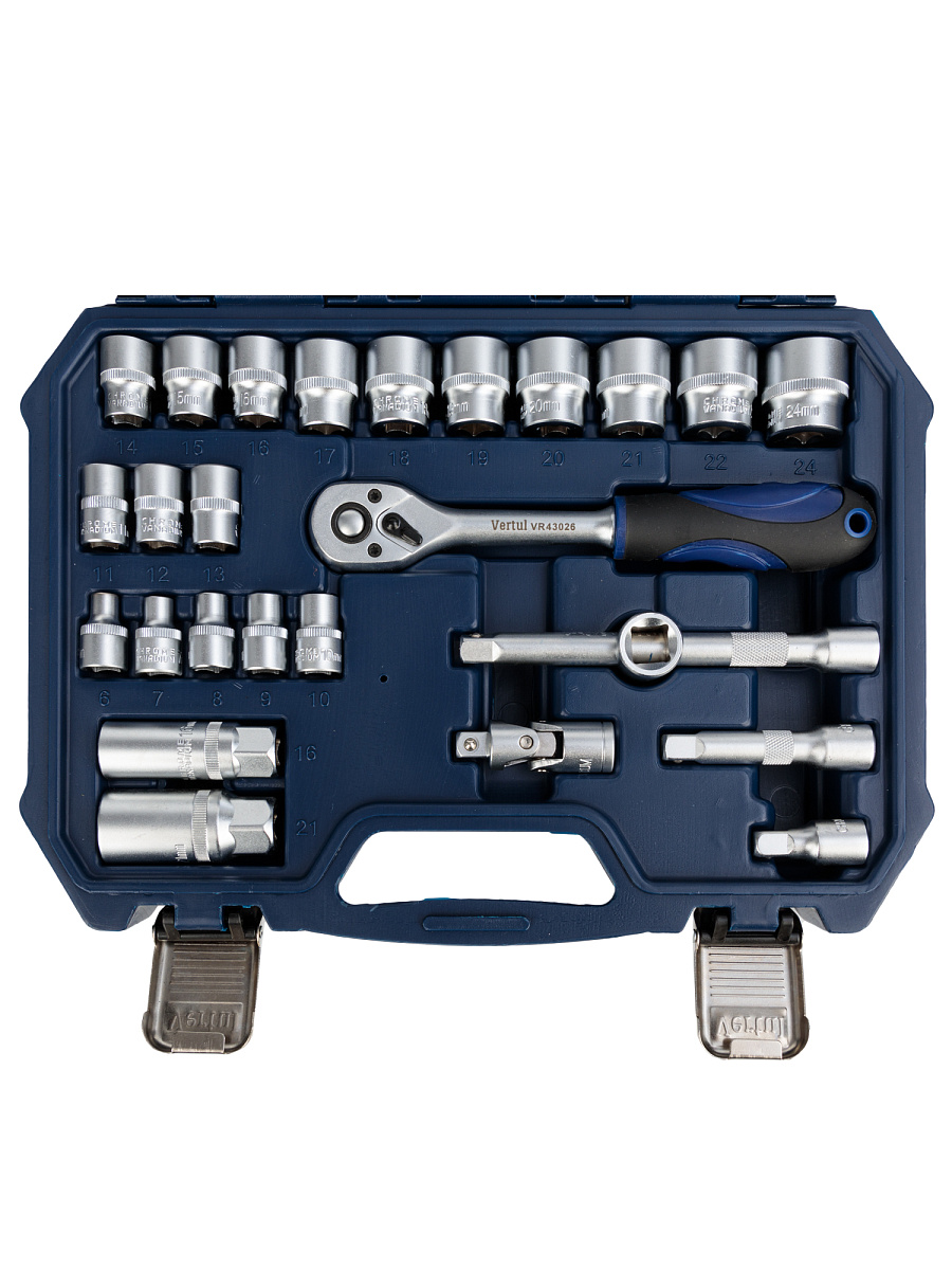 Набор инструментов 3/8″ 26 предмет