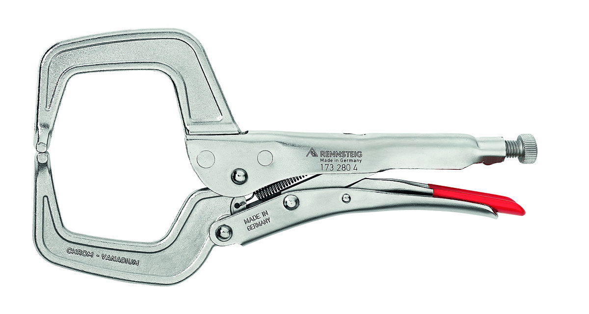 Зажимные клещи с захватами