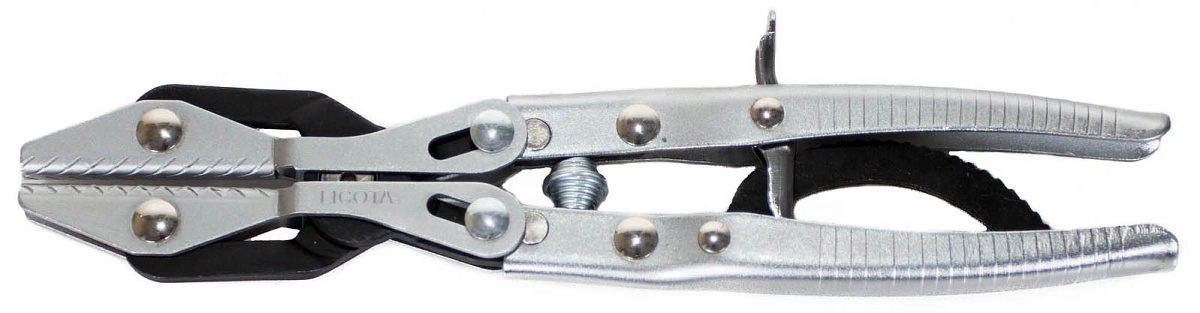 Струбцина для зажима шлангов 12\", проф. параллельные губки