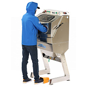 Установка из нержавеющей стали для мойки деталей, аквабласт Nordberg  NW160H 4