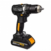  Дрель-шуруповерт аккумуляторная PRO 13 мм,20В, 2*2Ач, 55Нм Runtec  RT-ID221 1