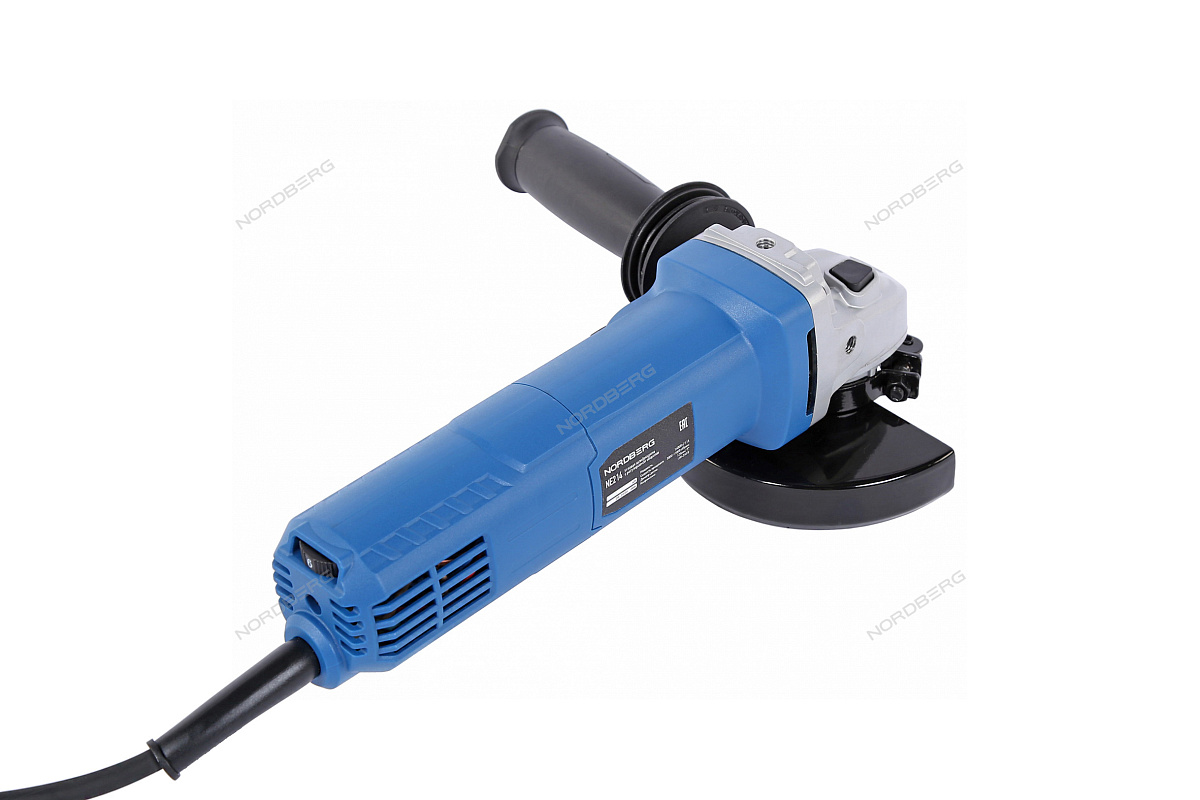 Угловая шлифмашина с регулировкой оборотов, 125 мм, 1400 Вт