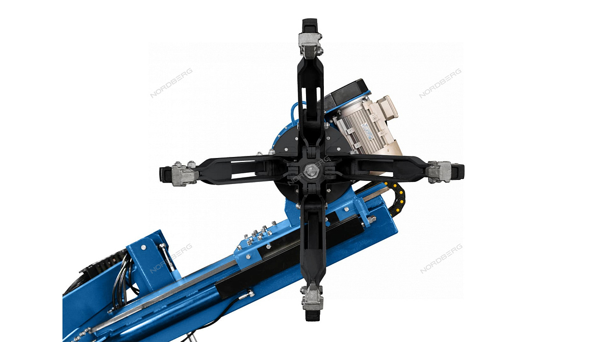 Станок шиномонтажный для грузовых машин, двухскоростной, 380 В, синий