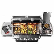 Гриль газовый Summit E-670 GBS, черный Weber  7371075  4