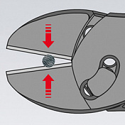 KNIPEX TwinForce® фосфатированные, черного цвета 180 мм   KN-7371180 1