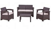 Комплект мебели B:rattan Rattan Comfort 4, венге