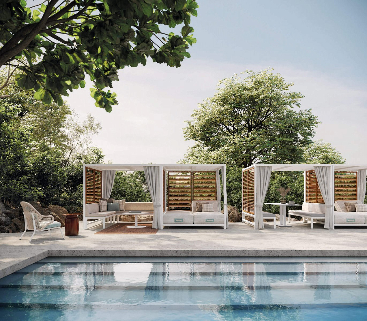 Шатер с обеденной мебелью Alcova Dining