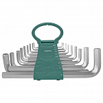 Набор ключей торцевых шестигранных удлиненных 1,5-19 мм. 18 предметов