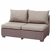 Диван двухместный из пластика Sapporo 2 Seater Sofa
