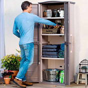 Высокий шкаф с 3 полками Boston Tall Utility Shed Keter  17200891  1
