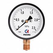 Манометр 63 мм РОСМА  ТМ-310Р.00(0-0.1МРа)