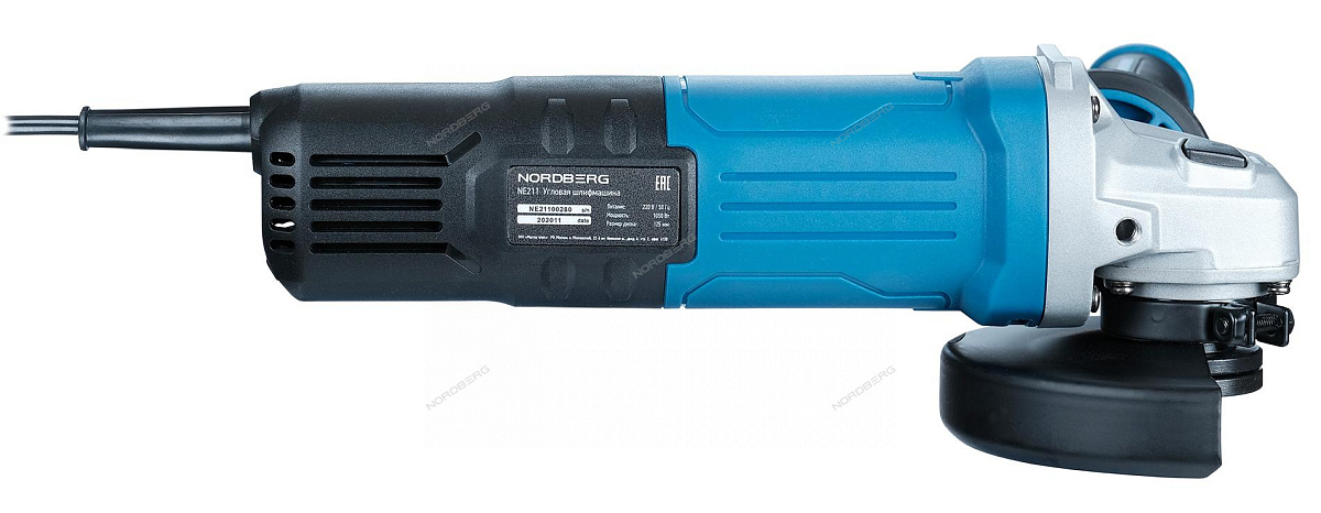 Угловая шлифовальная машина, 3000-11000 об/мин, 1050Вт