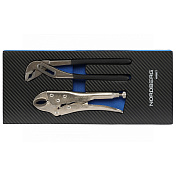 Набор шарнирно-губцевого инструмента, 2 предмета в ложементе для тележки Nordberg  405002T