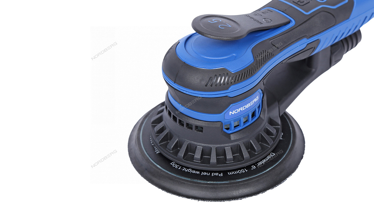 Шлифмашина эксцентриковая 2.5 мм, диск 125 мм, 4000-10000 об/мин, 350 Вт