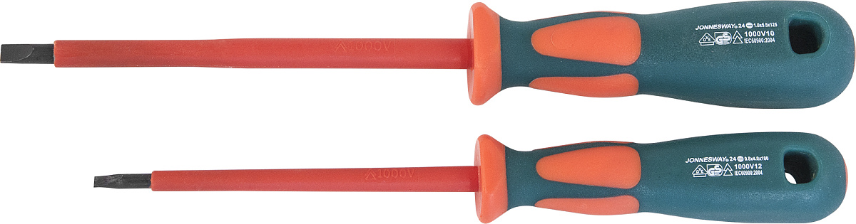 Отвертка шлицевая диэлектрическая SL 2,5х75 мм