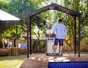 Комплект беседки для гриля BBQ Gazebo Garden Austin 2400- black 1