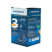 Домкрат бутылочный V03, г/п 3,0т ROSSVIK  V03 5