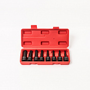 НАБОР ГОЛОВОК УДАРНЫХ 1/2", TORX T30-T80, 8 ПРЕДМЕТОВ Rossvik  ST242