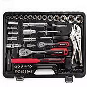 Набор ручных инструментов TECHNIC 72 предмета 1/2", 1/4" Runtec  RT-HT72T 2