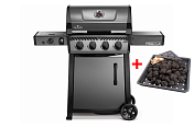 Газовый гриль Freestyle-425 SIB (с ИК горелкой 2/3 и дверцей) Napoleon  F425DSIBPGT-RU 