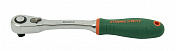 Рукоятка трещоточная 1/4"DR, 60 зубцов Jonnesway  R6802