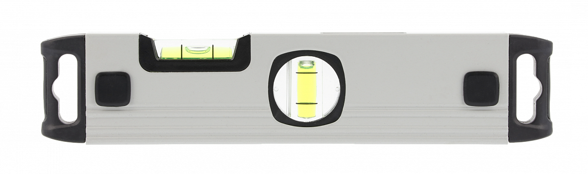 Уровень алюминиевый 23 см, (2- х пузырьковый)