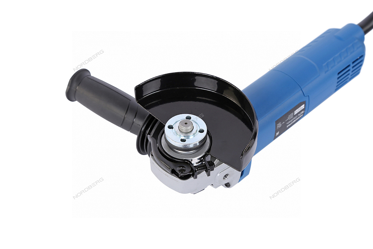 Угловая шлифмашина с регулировкой оборотов, 125 мм, 1400 Вт