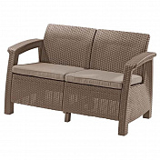 Двойной диван из пластика Corfu Love Seat