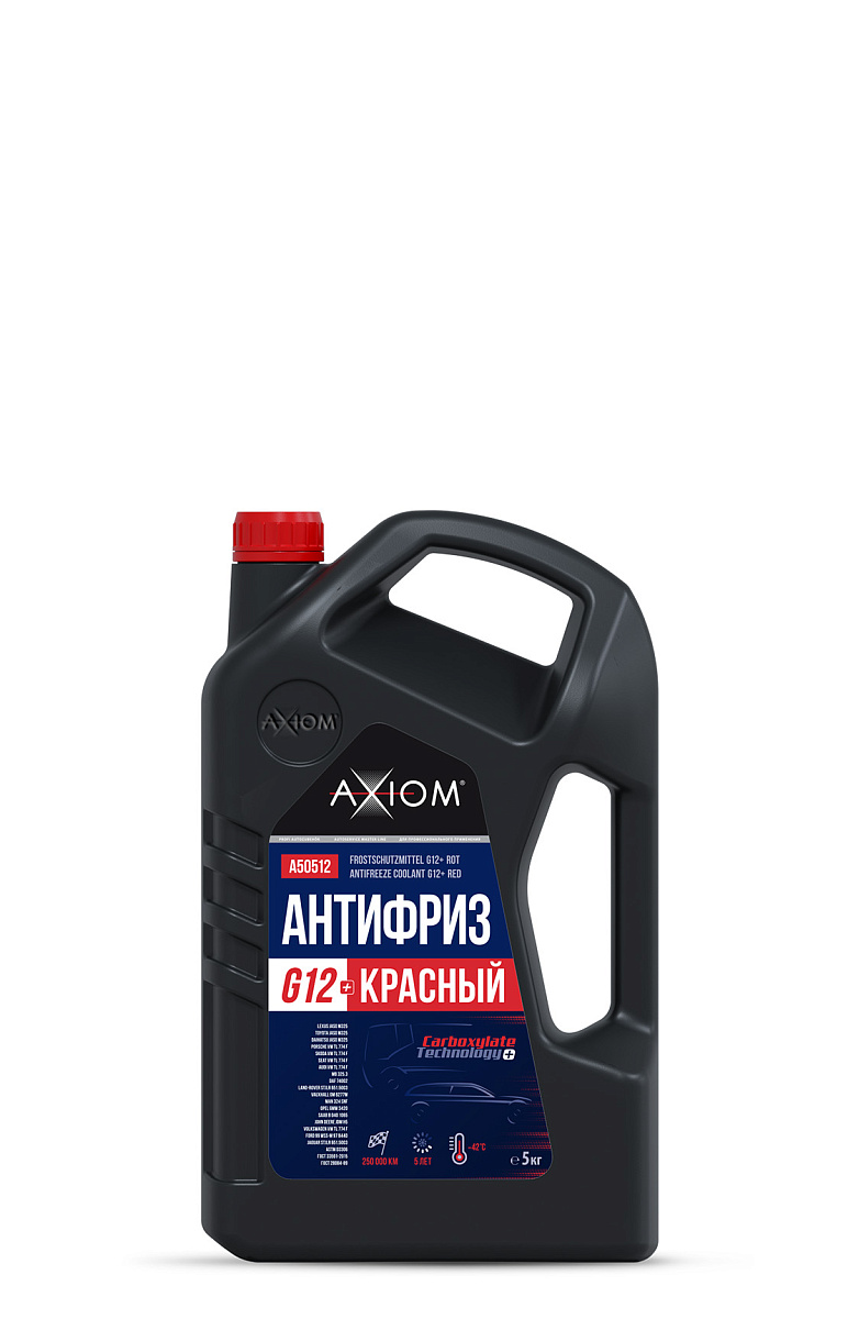 Антифриз G12+ красный 5л