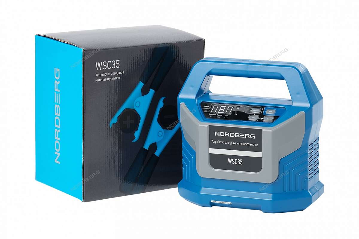 Устройство зарядное интеллектуальное 12/24V макс ток 15А