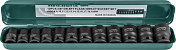 Набор головок торцевых ударных 3/8"DR, 8-19 мм, 12 предметов Jonnesway  S03A3112S