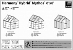 Теплица Palram – Canopia Hybrid 6x6