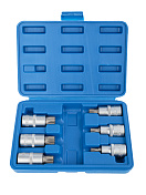 Набор головок 1/2″ со вставкой SPLINE 55 мм. 6 пр. VERTUL  VR50195