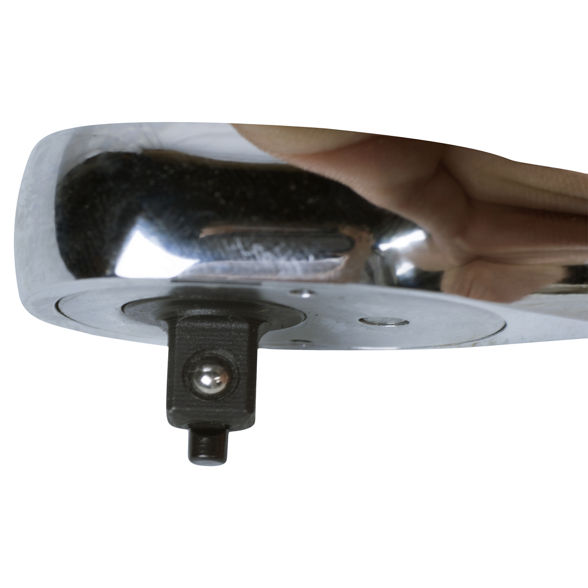 Трещотка 1/4", 140 мм, 24 зубца, флажковая с кнопкой 