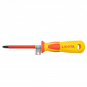 Отвертка изолированная VDE 1000V (+)2*100мм Licota  ASD-911002 2